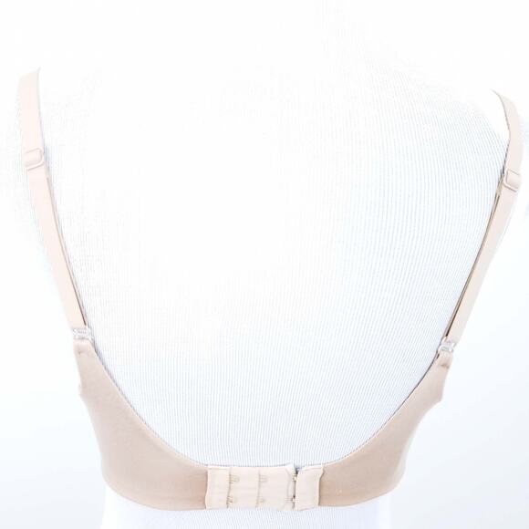 Maidenform Comfort Devotion Extra-Coverage Tailored Bra 09436 Beige Tan Nude - Picture 4 of 6